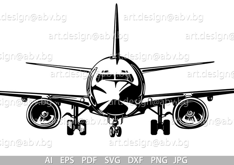 Vector AIRPLAN, SVG, dxf, AI, eps, pdf, png, jpg Download, discount coupons image 2