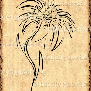 Vector FLOWER, AI, eps, pdf, svg, dxf, PNG, jpg Download files, Digital, graphical, discount coupons image 1
