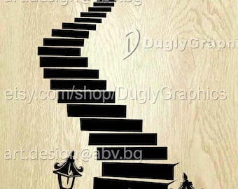 Grafica vettoriale scale: SVG, PNG, PDF (download digitale)