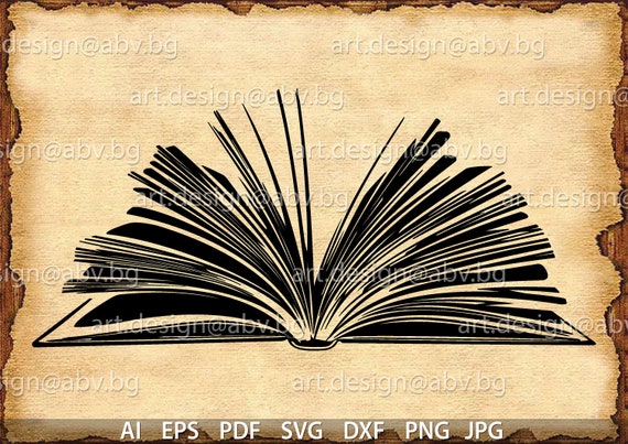 Open Book Illustration Vector Download