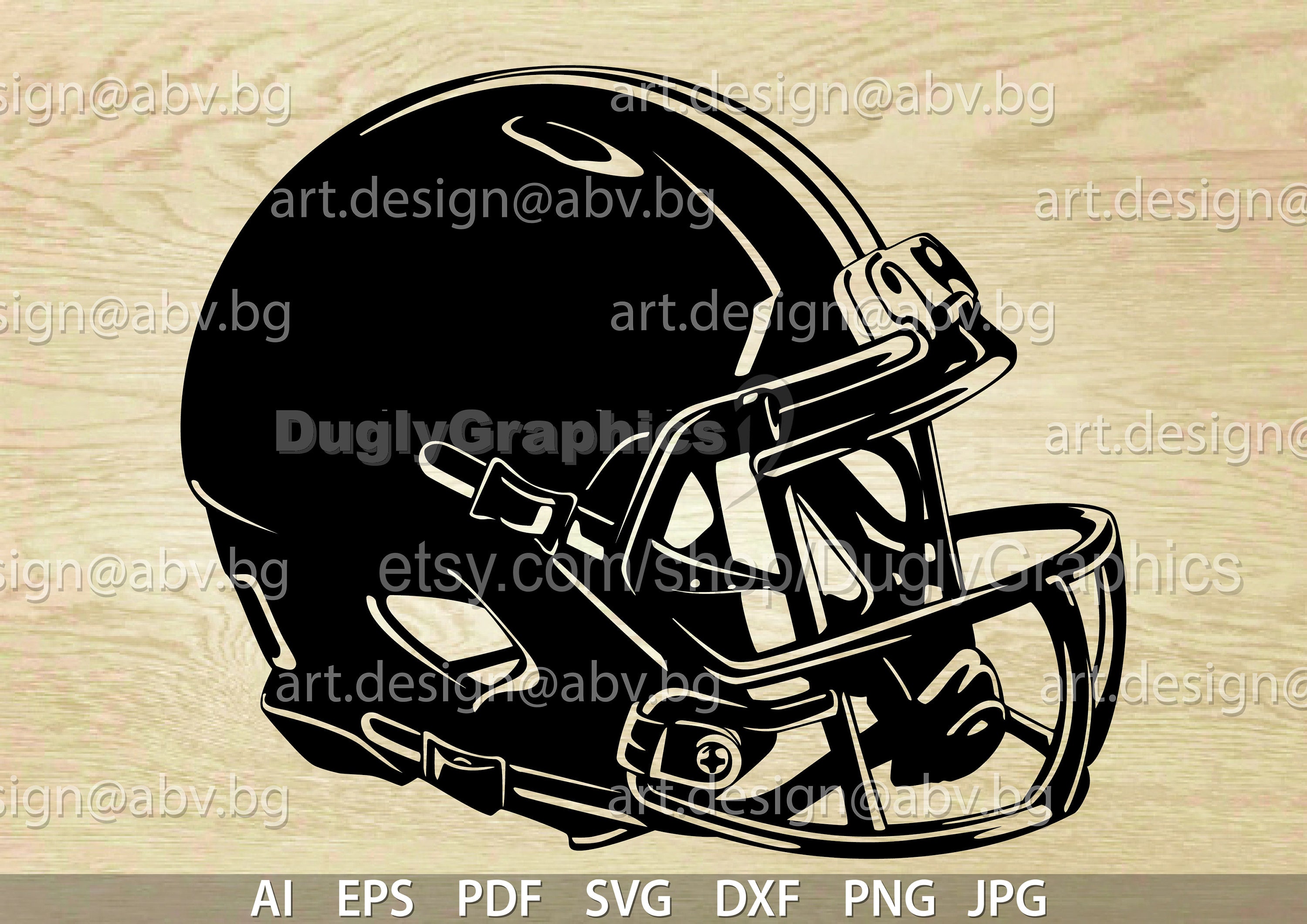 Pacifische eilanden Treble Bulk Vector FOOTBALL HELMET Rugby Ai Eps Pdf Svg Dxf Png - Etsy