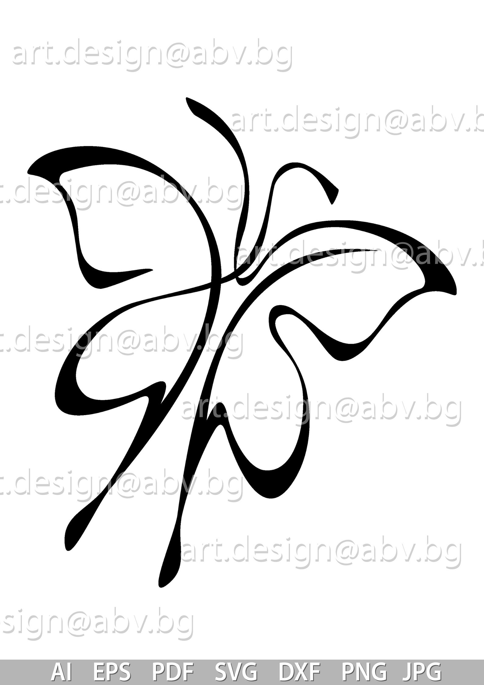 Butterfly Vector Graphic (ai, Eps, Png, Svg, Dxf, Pdf, Jpg) (digital ...