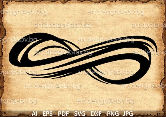 Vector Infinity Ai Eps Pdf Svg Dxf Png Jpg Download Etsy