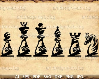 Chess Vector Art: Board Game Graphics (Digital Download)