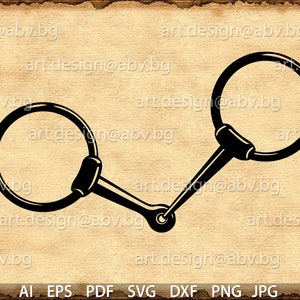 Vector SNAFFLE BIT, horse, AI, eps, png, pdf, svg, dxf, jpg Download, Digital image, graphical, discount coupons