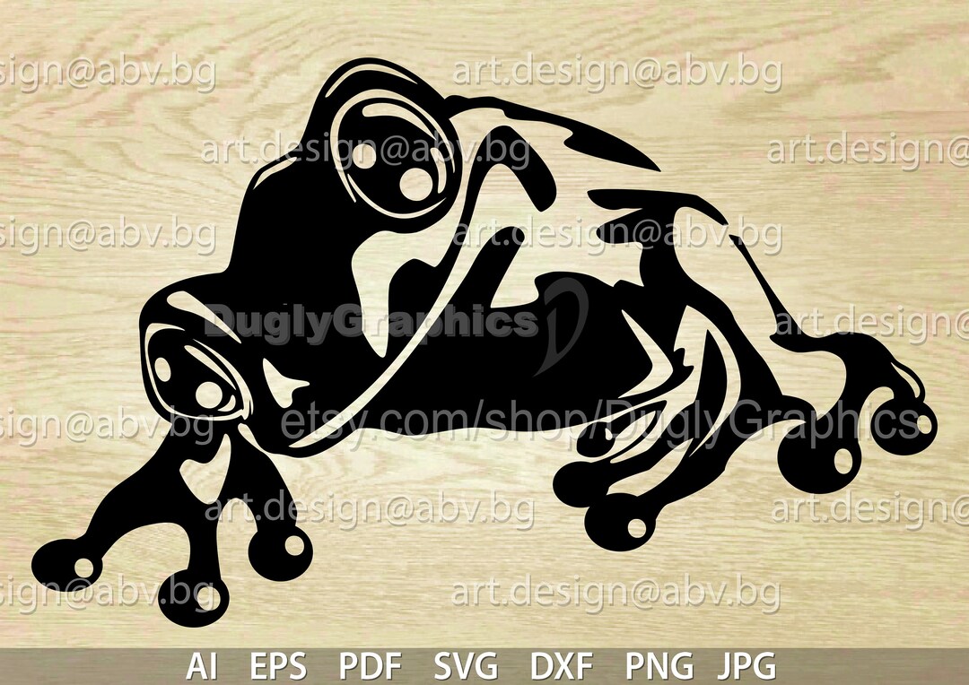 Vector Files Frog Frog Vector Graphic (digital Download) - Etsy