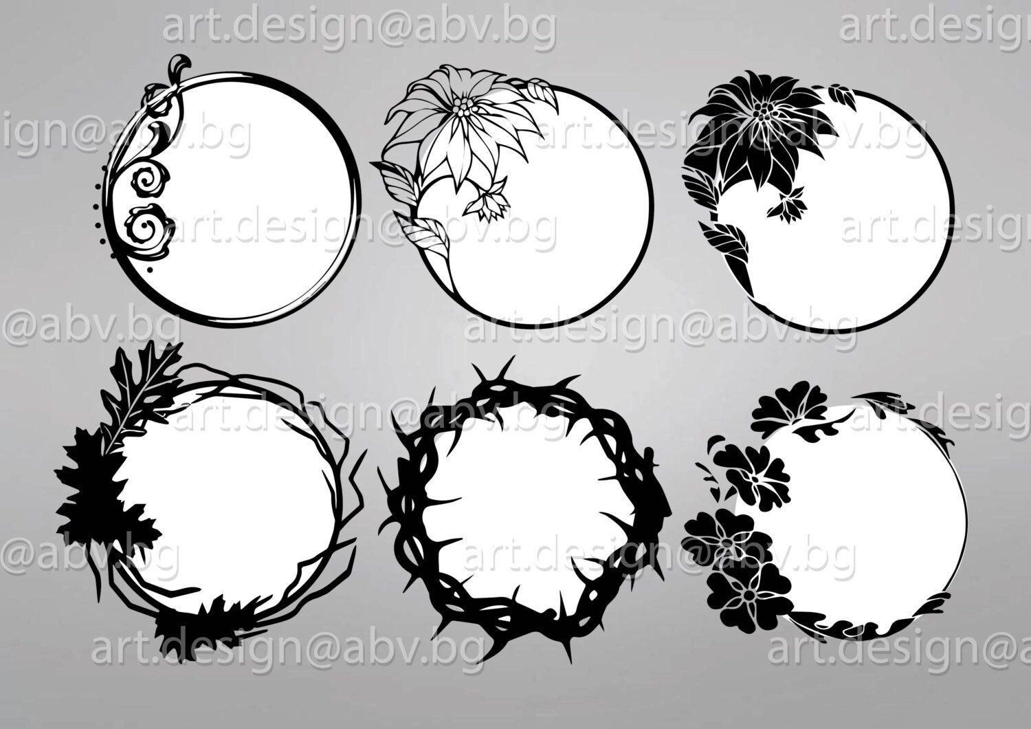 Vector FRAMES Ai Eps Pdf Svg Dxf Png Jpg Download | Etsy