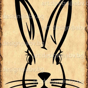 Vector RABBIT, AI, eps, PNG, pdf, svg, dxf, jpg Download, Digital image, graphical image, discount coupons