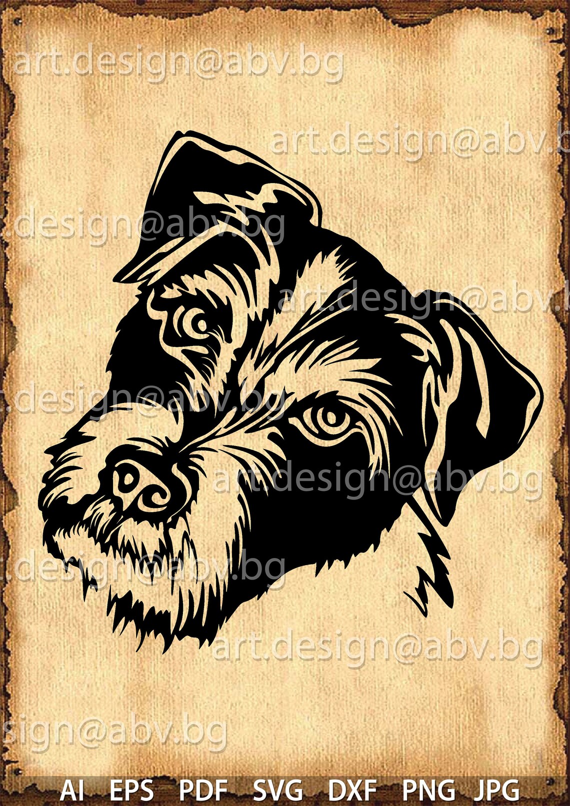 Dog Vector Image, Graphic Animal Art (digital Download) - Etsy Canada