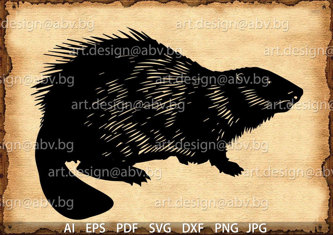 Vector BEAVER AI Eps PNG Pdf Svg Dxf Jpg Download | Etsy Canada
