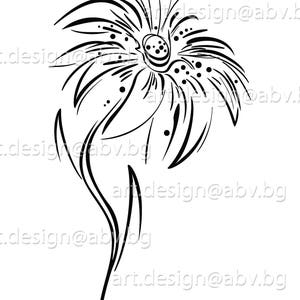 Vector FLOWER, AI, eps, pdf, svg, dxf, PNG, jpg Download files, Digital, graphical, discount coupons image 2