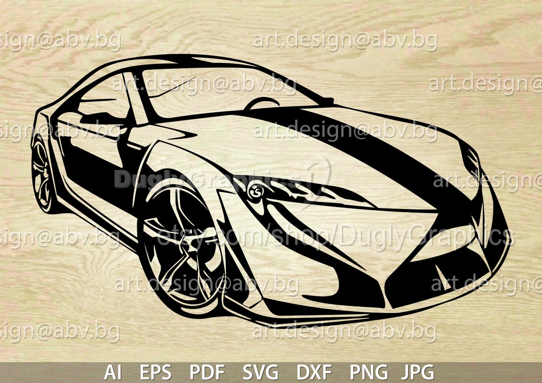 Vector AUTO, SVG, DXF, Ai, Eps, Pdf, Png, Dxf, Jpg Download, Digital
