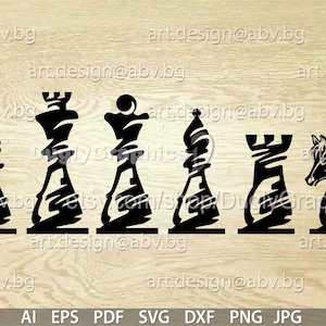 Chess Vector Art: Board Game Graphics (Digital Download)