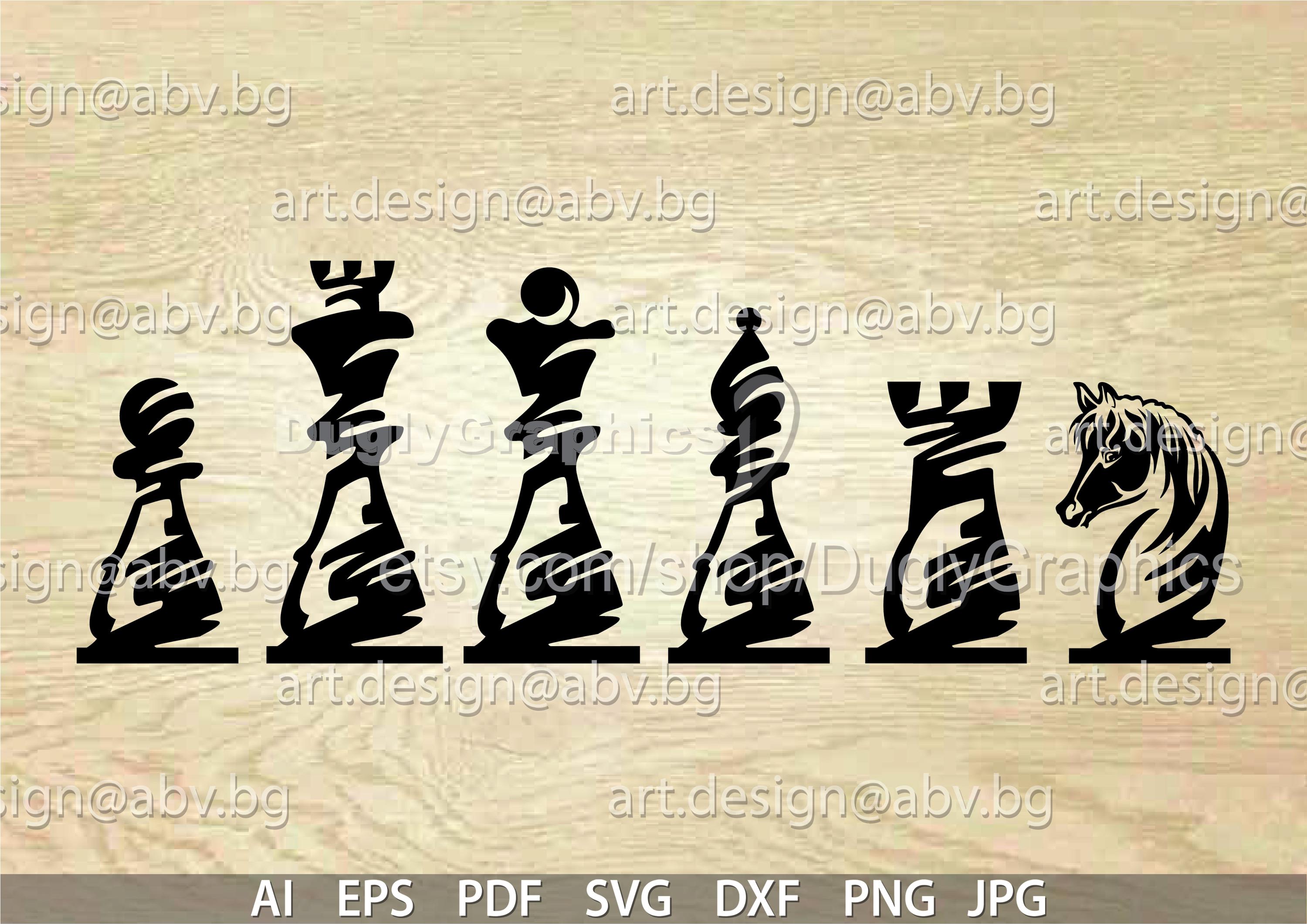 Chess Vector Art: Board Game Graphics (digital Download) - Etsy