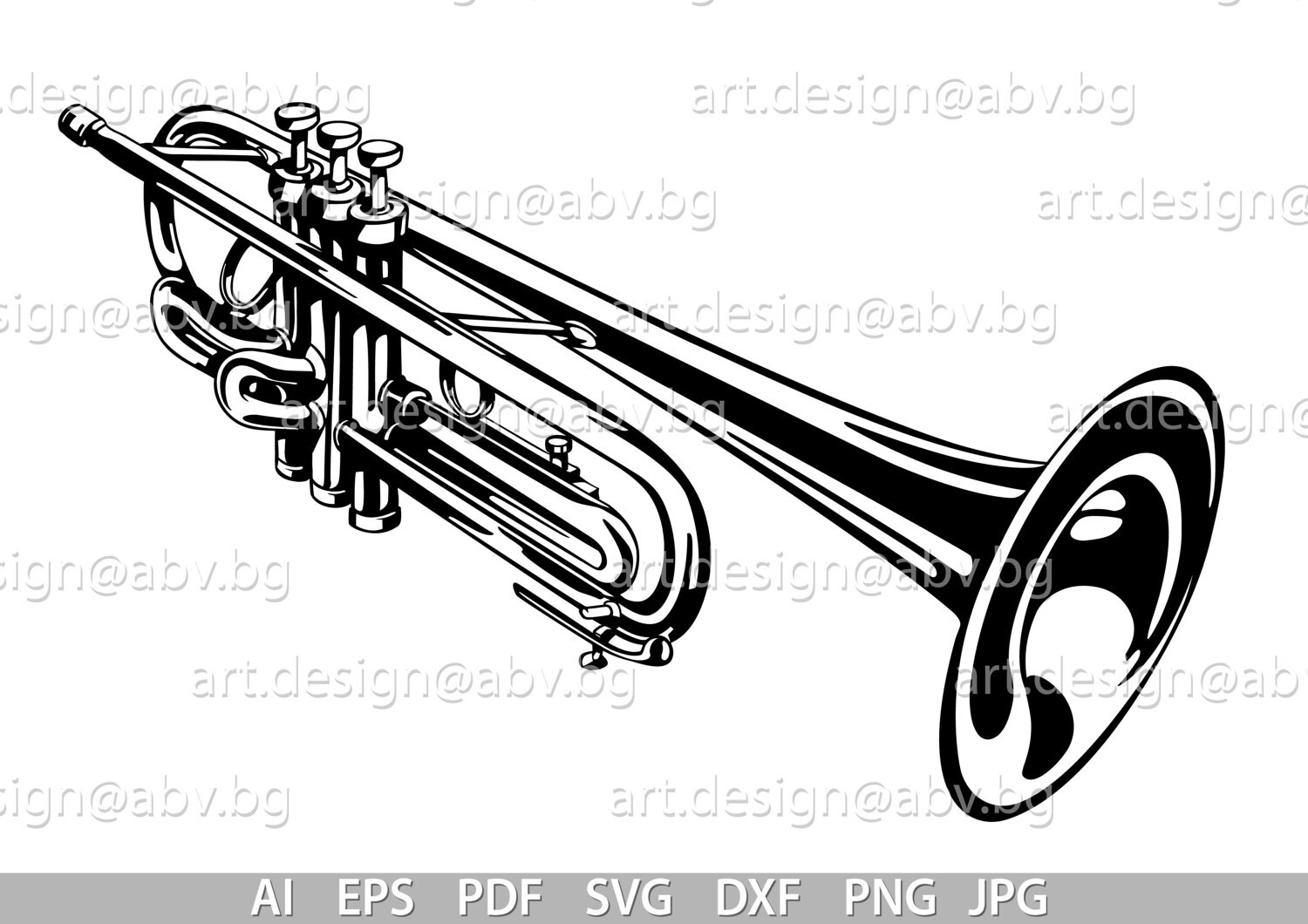 Vector de trompeta juguete Imágenes Vectoriales, Gráfico Vectorial
