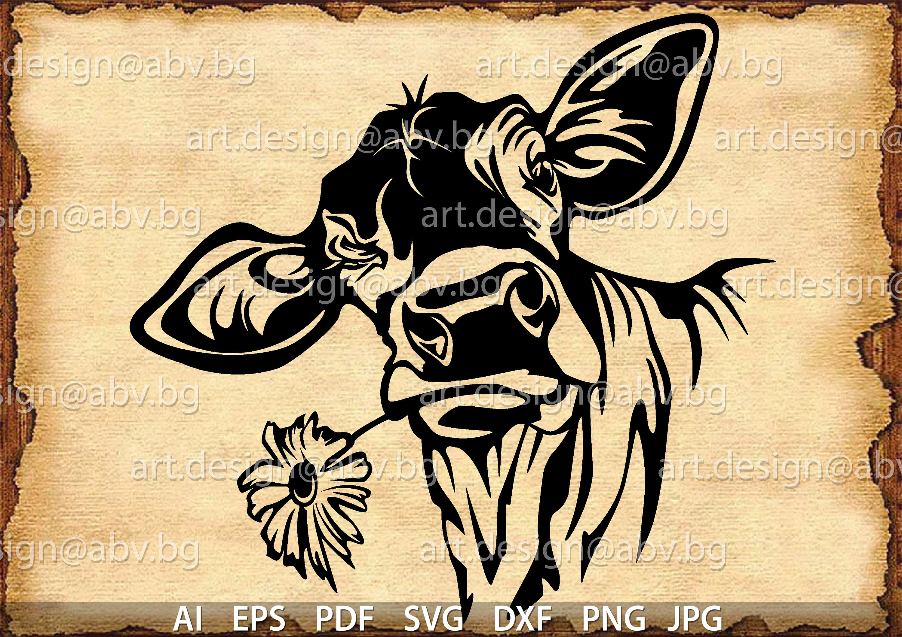 Flat Design Cute Head Cow Cartoon Seamless Pattern for Background and  Wallpaper Stock Vector - Illustration of greeting, fortune: 125796116