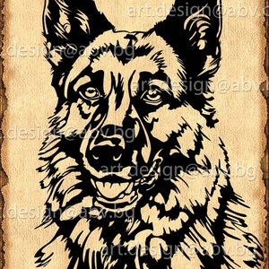 Vector DOG, German Shepherd, AI, png, pdf, eps, svg, dxf, jpg Download, Digital image, graphical, animal, discount coupons