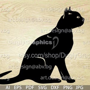 Vector CAT, AI, PNG, eps, pdf, svg, dxf, jpg Download files, Digital, graphical