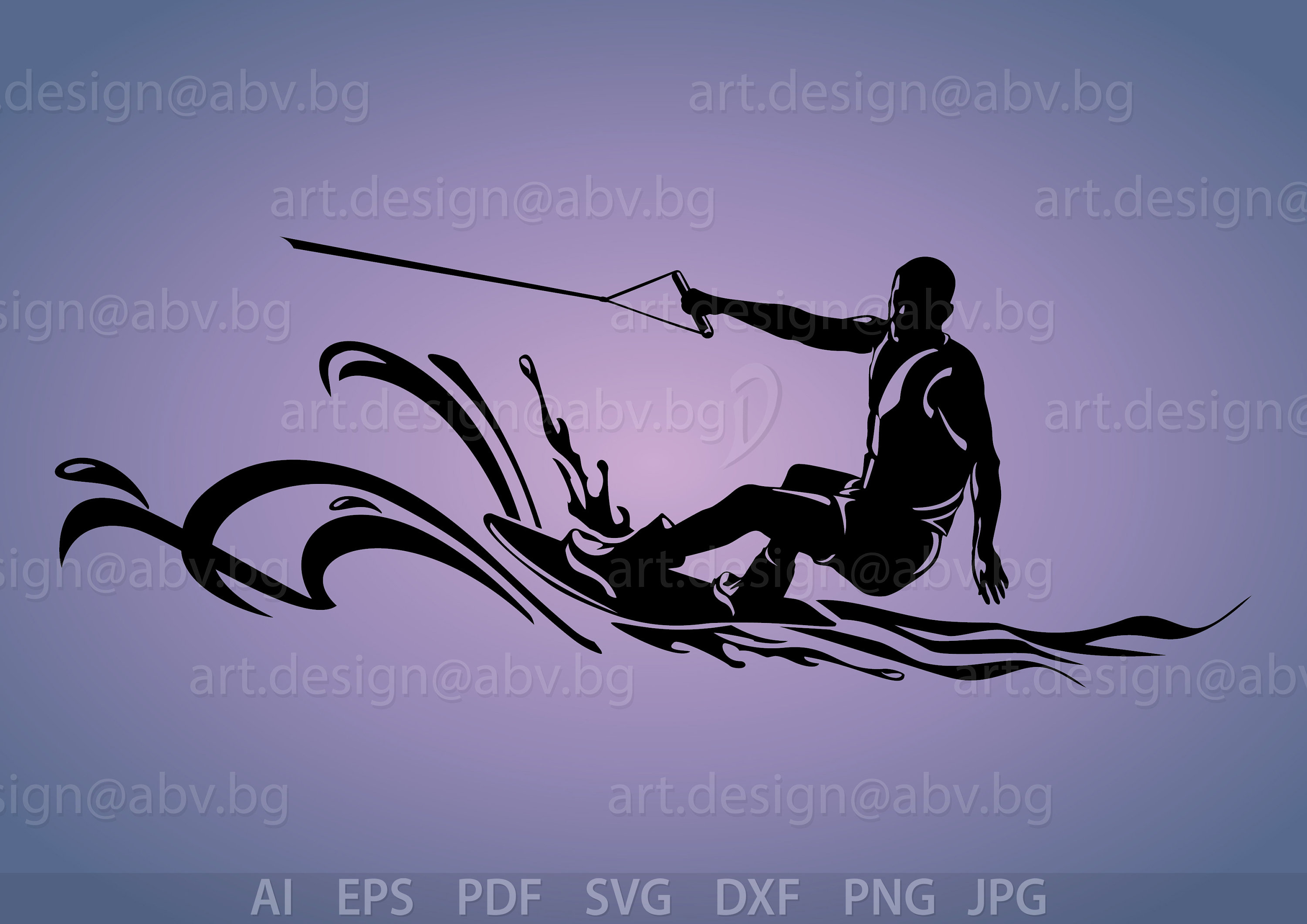 Wakeboard Clip Art