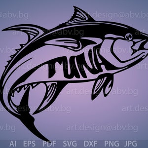 Vector ATÚN, AI, eps, pdf, png, svg, dxf, jpg Imagen Gráfica Descarga Digital Obra de Arte, gráfico, cupones de descuento