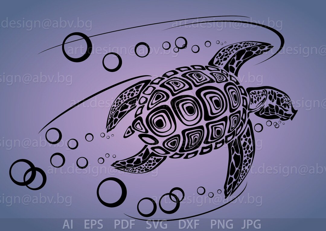 Vector TURTLE, SVG, Ai, Eps, Pdf, Dxf, Png, Jpg Download, Digital Image ...