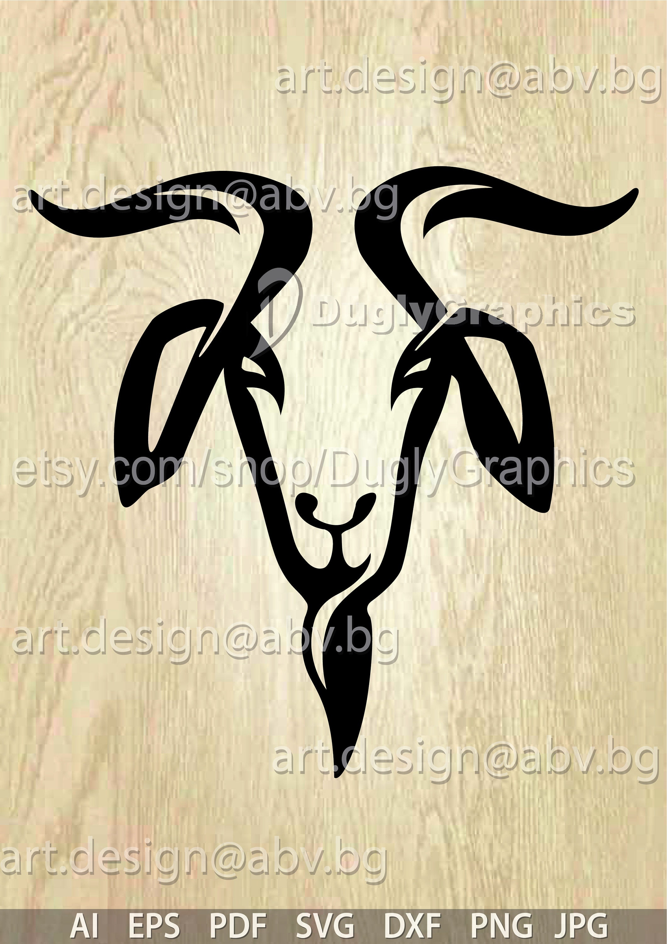 Vector GOAT Head, AI, Eps, Png, Pdf, Svg, Dxf, Jpg, Animal, Download ...