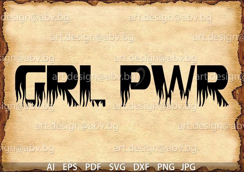 Free Free Grl Pwr Svg 536 SVG PNG EPS DXF File
