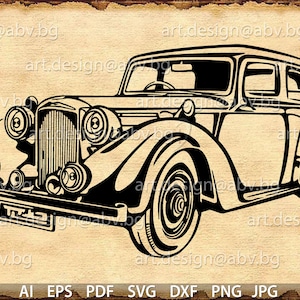 ベクター レトロ カー、svg、DXF、ai、eps、pdf、png、dxf、jpg ダウンロード、デジタル画像、グラフィカル、自動車、割引クーポン