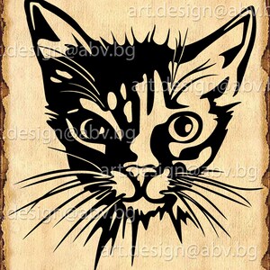 Vector CAT, AI, PNG, eps, pdf, svg, dxf, jpg Download files, Digital, graphical, discount coupons