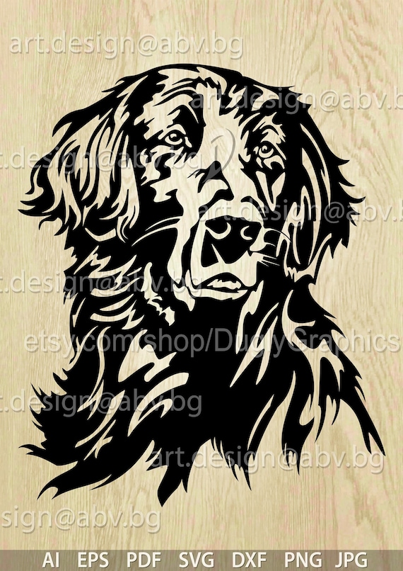 Flat Coat Retriever Umbrella Flat Coat Retriever Umbrella
