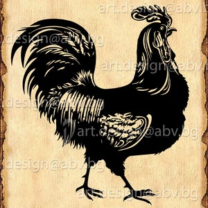 Vector ROOSTER, AI, PNG, eps, pdf, svg, dxf, jpg Download, Digital image, graphical, animal, bird, discount coupons