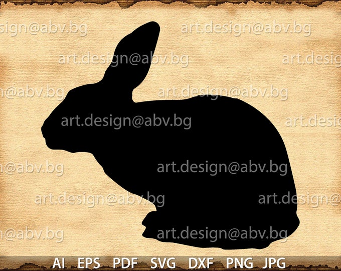 Ink Rabbit Svg This item is unavailable - Etsy