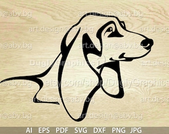 Vector DOG, SVG, DXF, ai, png, pdf, eps, jpg Download, Digital image, graphical, animal