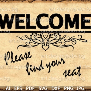 Vektor-WILLKOMMEN, ai, eps, pdf, PNG, svg, dxf, jpg Bild Grafik Digitaler Download Kunstwerk, grafisches, Rabattgutscheine