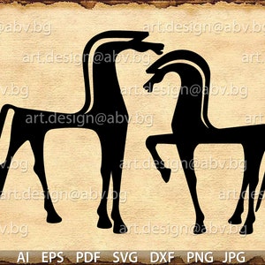 Vector HORSES, SVG, DXF, ai, eps, pdf, png, jpg Download, Digital image, graphical image, svg horses, discount coupons