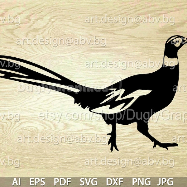 Vector PHEASANT, Ring-Necked, bird, AI, PNG, eps, pdf, svg, dxf, jpg Download, peafowl, Digital image, peafowl, peahen, discount coupons