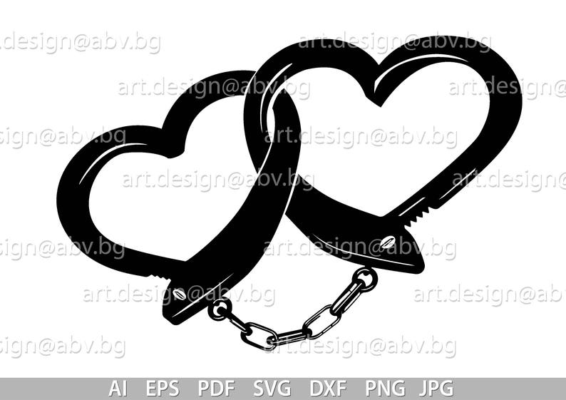 Free Free Heart Handcuffs Svg 5 SVG PNG EPS DXF File
