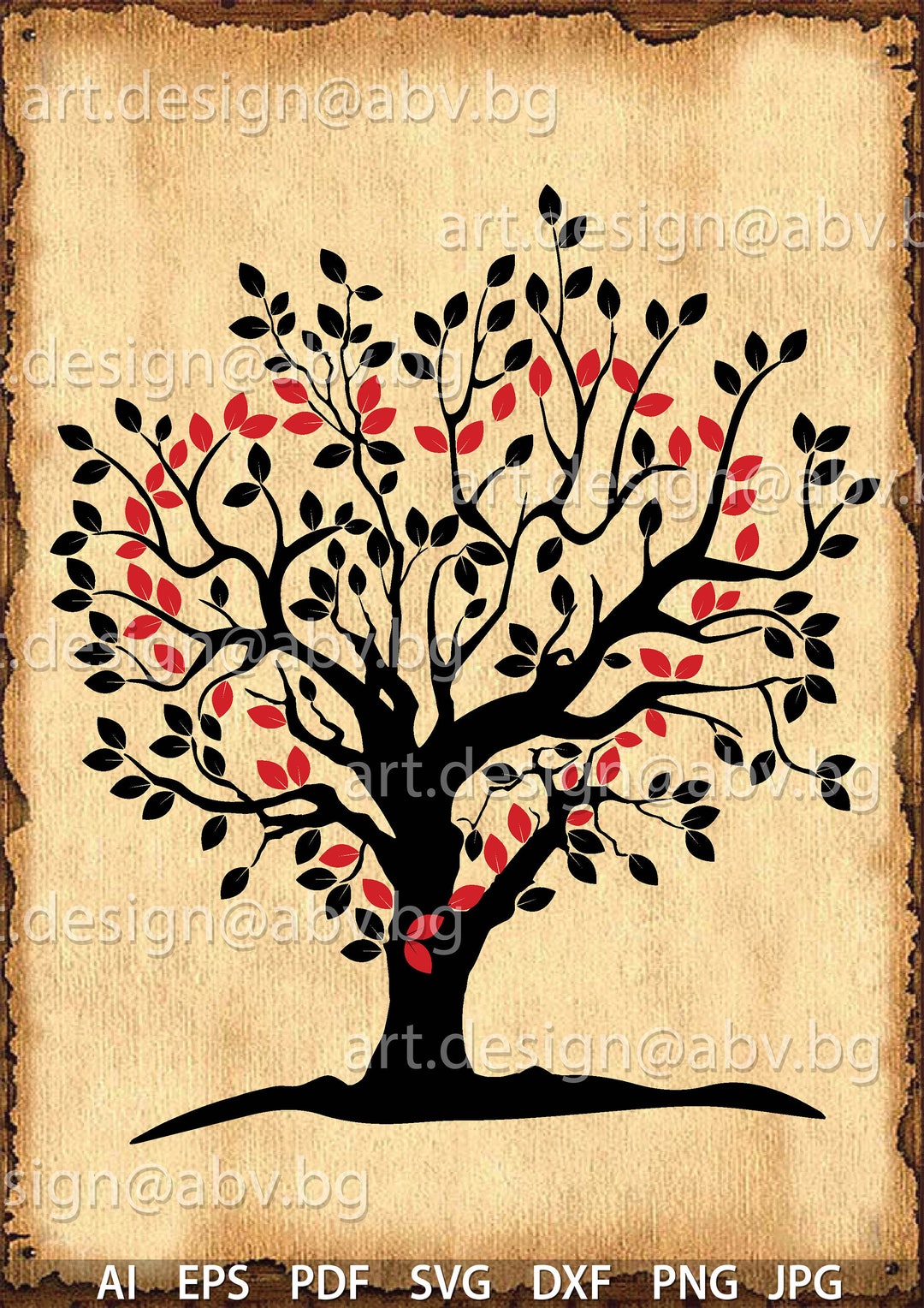 Vector Wedding Tree Ai Eps Pdf Svg Dxf Png Jpg Image Graphic