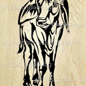 Vector COW, brahman calf, body, AI, PNG, eps, pdf, svg, dxf, jpg Instant Download, graphical image Art Print, Digital image