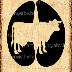 Vector COW STEP, AI, eps, png, pdf, svg, dxf, jpg Image Graphic Digital Download Artwork, graphical, discount coupons