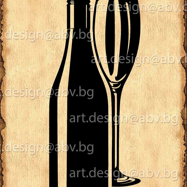 Vector WINE, SVG, AI, png, eps, pdf, dxf, jpg Download files, Digital, graphical, discount coupons