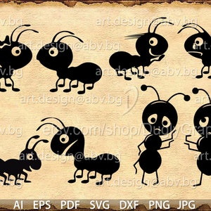 Vector ANTS, SVG, AI, eps, pdf, svg, dxf, png, jpg Download, Digital image, graphical
