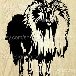 Vector NEW ZEALAND TAHR, deer body, ai, eps, pdf, svg, dxf, png, jpg Download, Digital, graphical, discount coupons
