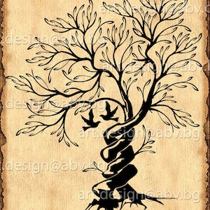 Vektor HOCHZEITSBAUM, ai, eps, pdf, PNG, svg, dxf, jpg Bild Grafik Digitaler Download Kunstwerk, graphisch, Rabatt-Coupons