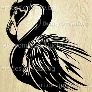 Vector FLAMINGO, AI, PNG, eps, pdf, svg, dxf, jpg downloaden, digitaal beeld, grafisch, dier, vogel