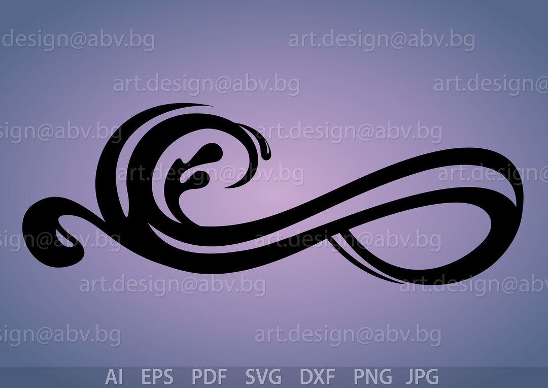 Vector WAVE, INFINITY, AI, Eps, Pdf, Svg, Png, Dxf, Jpg, Image Graphic ...