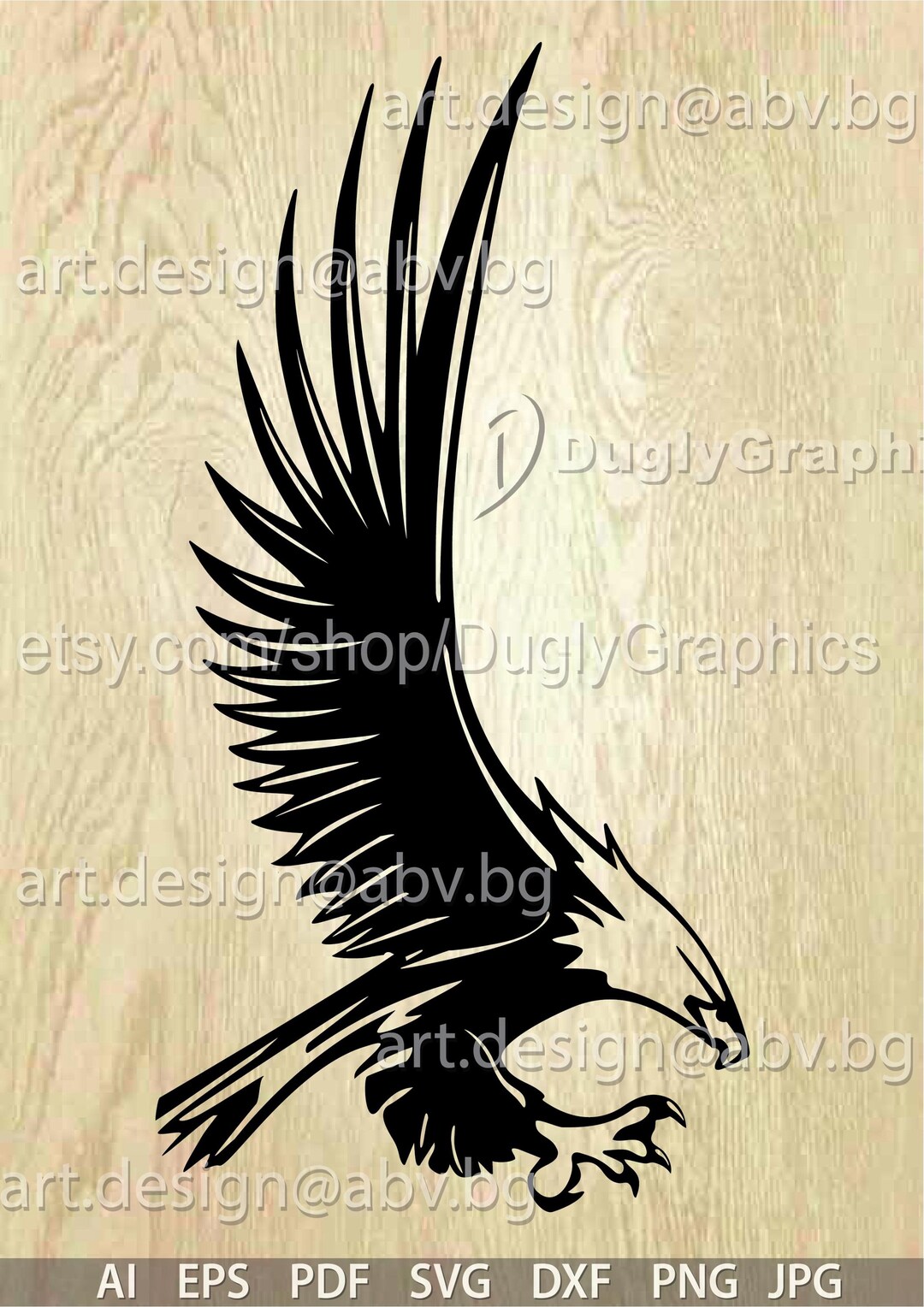 Vector EAGLE, AI, Eps, Pdf, Svg, Dxf, Png, Jpg Download Files, Digital ...