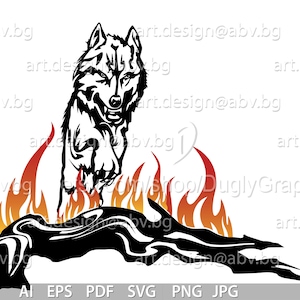 Vector WOLF JUMPING, colored ai, PNG, eps, pdf, svg, jpg running Download, Digital image, graphical, dhole, animal, discount coupons