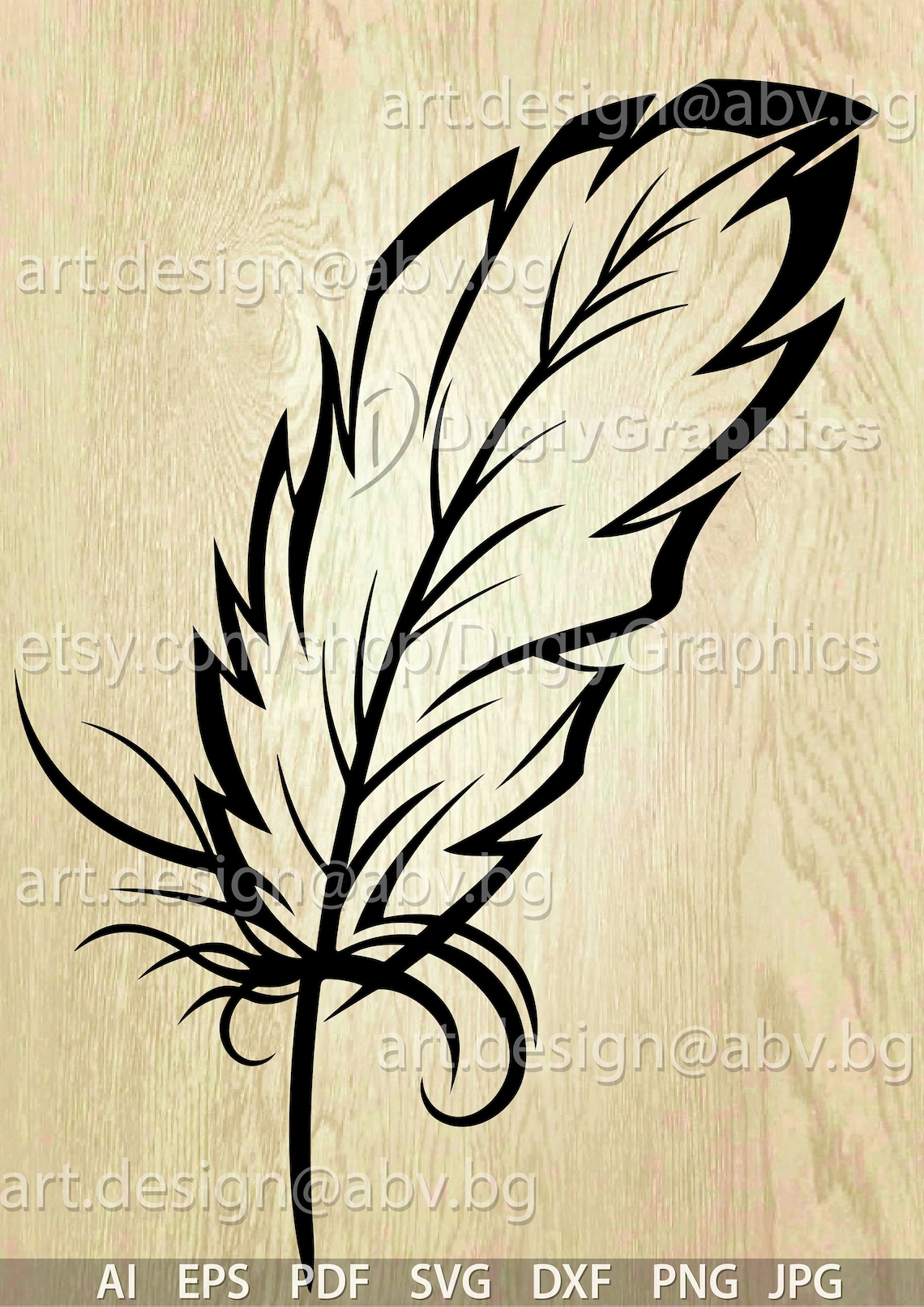Vector Feather Ai Eps Pdf Svg Dxf Png Jpg Download Digital