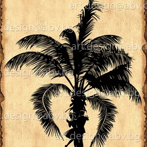 Vektor HOCHZEITS-PALM, ai, eps, pdf, PNG, svg, dxf, jpg Bild Grafik Digitaler Download Kunstwerk, grafisches, Rabattgutscheine